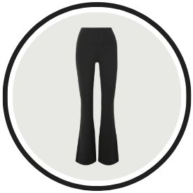 Legging Groove - Bordeaux
